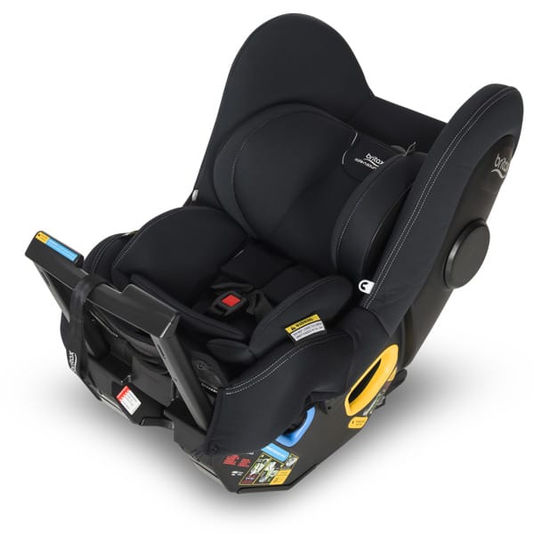 Britax Safe-n-Sound B Compaq Ifix Tex - inclined left