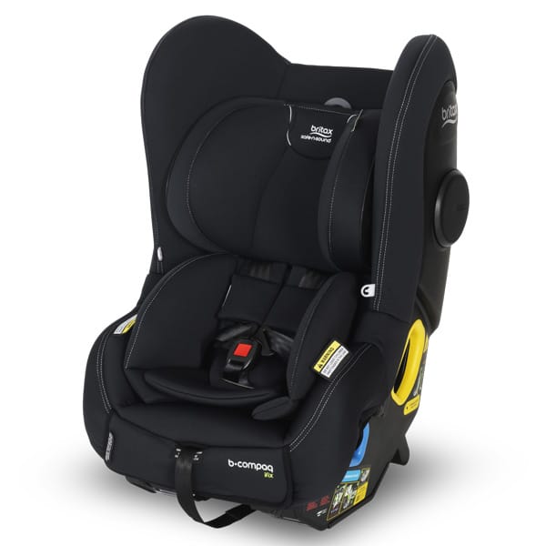 Britax Safe-n-Sound B Compaq Ifix Tex - oblique left